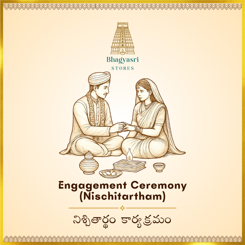 Engagement Ceremony (Nischitartham) – Complete Kit