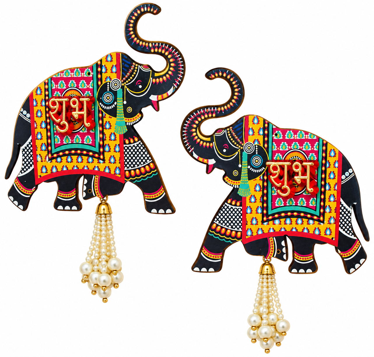 Shubh Labh Elephant Decor