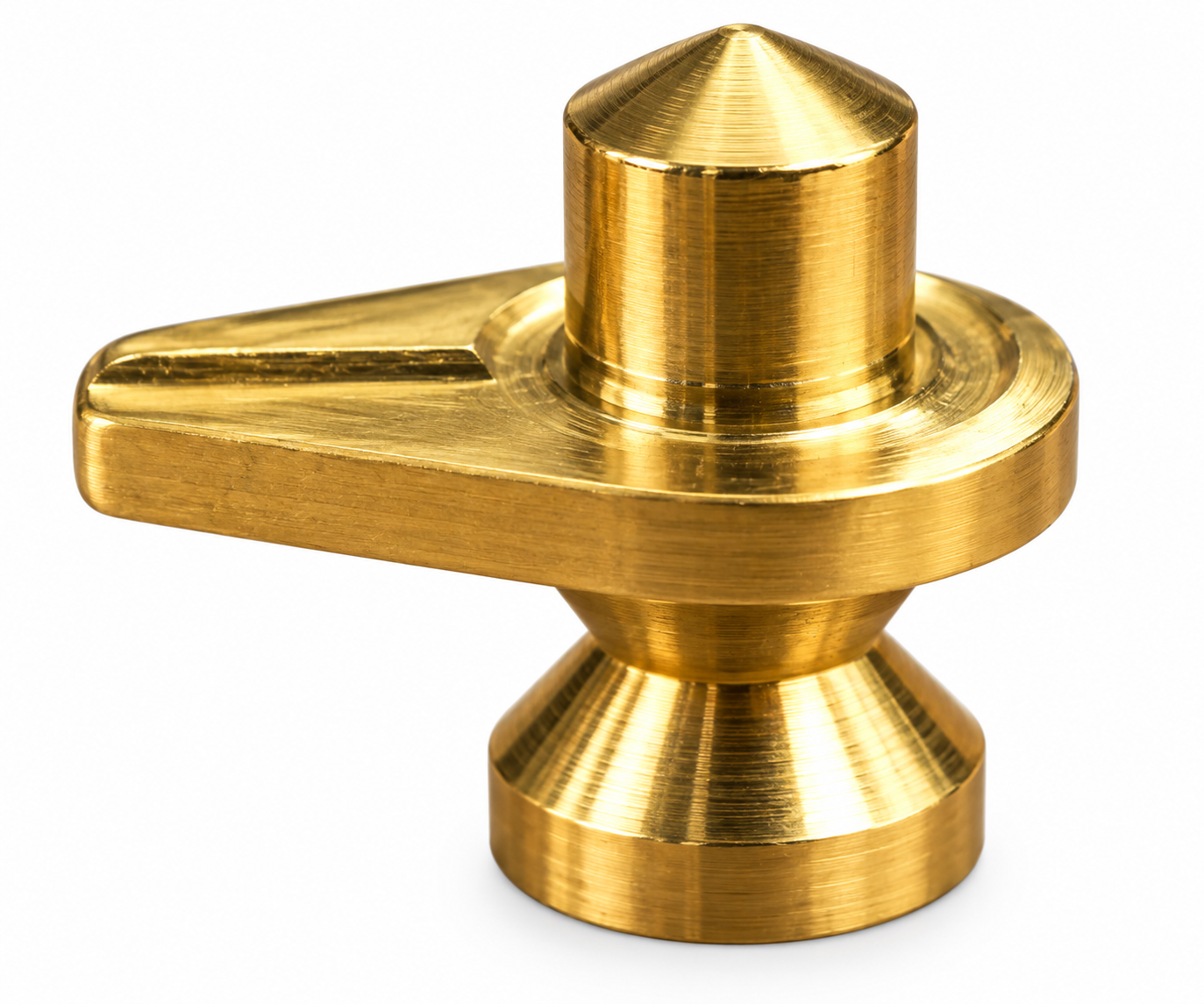 Brass Shiva Lingam – 2 Inch Lord Shiva Pooja Idol 
