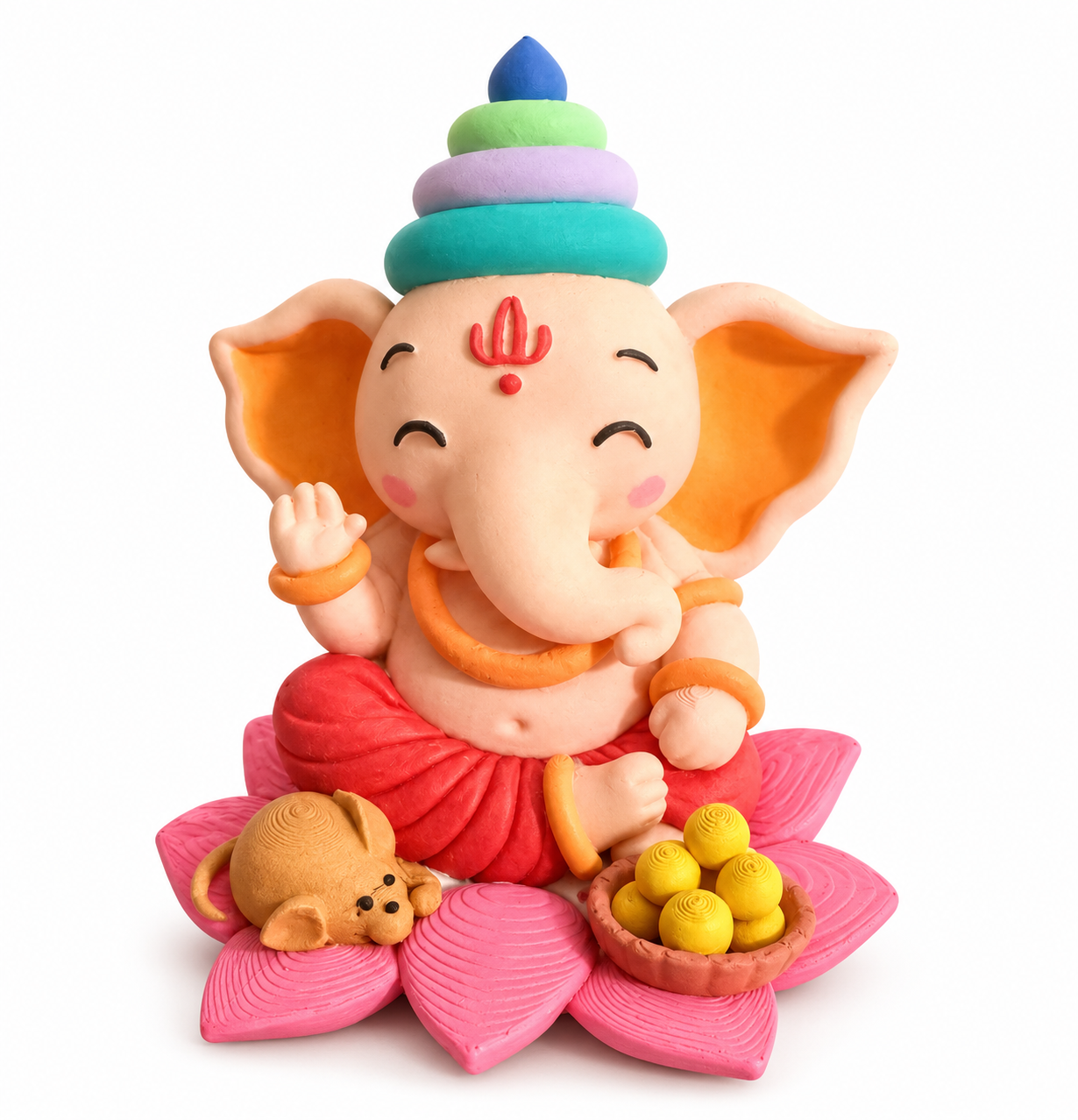 Lord Ganesha Car Dashboard Statue | BhagyaSri Stores